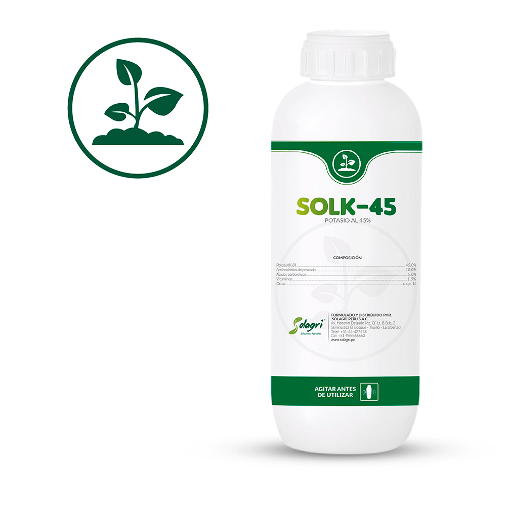 SOLK 45 fertilizante líquido foliar